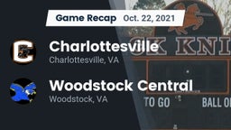 Recap: Charlottesville  vs. Woodstock Central  2021
