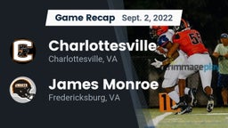 Recap: Charlottesville  vs. James Monroe  2022