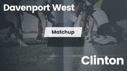Matchup: Davenport West High vs. Clinton  2016