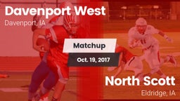 Matchup: Davenport West High vs. North Scott  2017