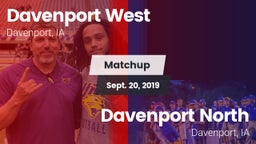 Matchup: Davenport West High vs. Davenport North  2019
