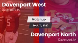 Matchup: Davenport West High vs. Davenport North  2020