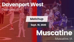 Matchup: Davenport West High vs. Muscatine  2020
