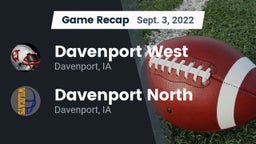 Recap: Davenport West  vs. Davenport North  2022