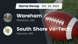 Recap: Wareham  vs. South Shore Vo-Tech  2023