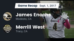 Recap: James Enochs  vs. Merrill West  2017