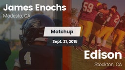 Matchup: Enochs vs. Edison  2018
