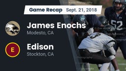 Recap: James Enochs  vs. Edison  2018