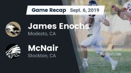 Recap: James Enochs  vs. McNair  2019