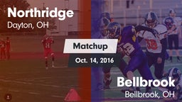 Matchup: Northridge High vs. Bellbrook  2016
