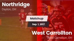 Matchup: Northridge High vs. West Carrollton  2017
