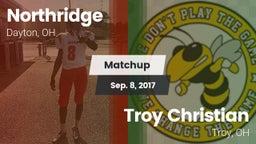 Matchup: Northridge High vs. Troy Christian  2017
