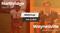 Matchup: Northridge High vs. Waynesville  2017