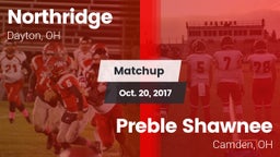 Matchup: Northridge High vs. Preble Shawnee  2017