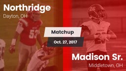 Matchup: Northridge High vs. Madison Sr.  2017