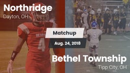 Matchup: Northridge High vs. Bethel Township  2018