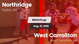 Matchup: Northridge High vs. West Carrollton  2018