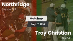 Matchup: Northridge High vs. Troy Christian  2018