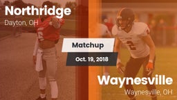 Matchup: Northridge High vs. Waynesville  2018