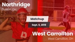 Matchup: Northridge High vs. West Carrollton  2019