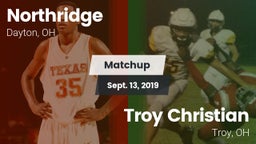 Matchup: Northridge High vs. Troy Christian  2019