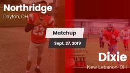 Matchup: Northridge High vs. Dixie  2019