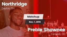 Matchup: Northridge High vs. Preble Shawnee  2019