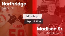 Matchup: Northridge High vs. Madison Sr.  2020