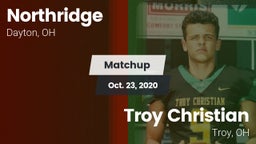 Matchup: Northridge High vs. Troy Christian  2020