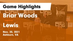 Briar Woods  vs Lewis  Game Highlights - Nov. 20, 2021