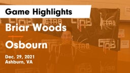 Briar Woods  vs Osbourn  Game Highlights - Dec. 29, 2021