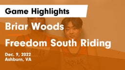 Briar Woods  vs Freedom South Riding Game Highlights - Dec. 9, 2022