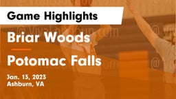 Briar Woods  vs Potomac Falls  Game Highlights - Jan. 13, 2023