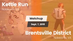 Matchup: KRHS vs. Brentsville District  2018