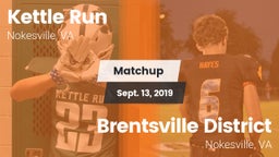 Matchup: KRHS vs. Brentsville District  2019