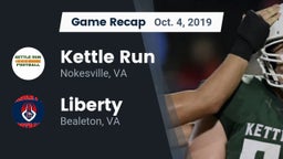 Recap: Kettle Run  vs. Liberty  2019