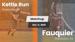 Matchup: KRHS vs. Fauquier  2019