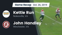 Recap: Kettle Run  vs. John Handley  2019