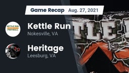 Recap: Kettle Run  vs. Heritage  2021