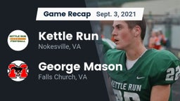 Recap: Kettle Run  vs. George Mason  2021