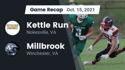 Recap: Kettle Run  vs. Millbrook  2021