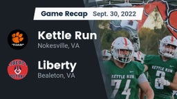 Recap: Kettle Run  vs. Liberty  2022