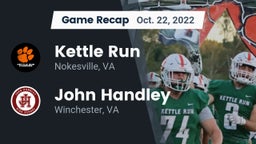 Recap: Kettle Run  vs. John Handley  2022