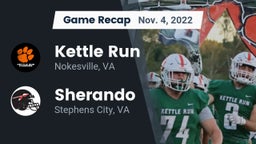 Recap: Kettle Run  vs. Sherando  2022