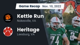 Recap: Kettle Run  vs. Heritage  2022