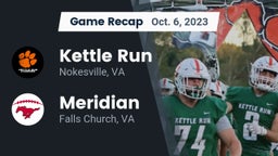 Recap: Kettle Run  vs. Meridian  2023