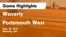 Waverly  vs Portsmouth West  Game Highlights - Aug. 20, 2019