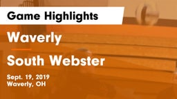 Waverly  vs South Webster  Game Highlights - Sept. 19, 2019