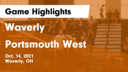 Waverly  vs Portsmouth West  Game Highlights - Oct. 14, 2021