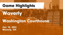 Waverly  vs Washington Courthouse Game Highlights - Oct. 10, 2022